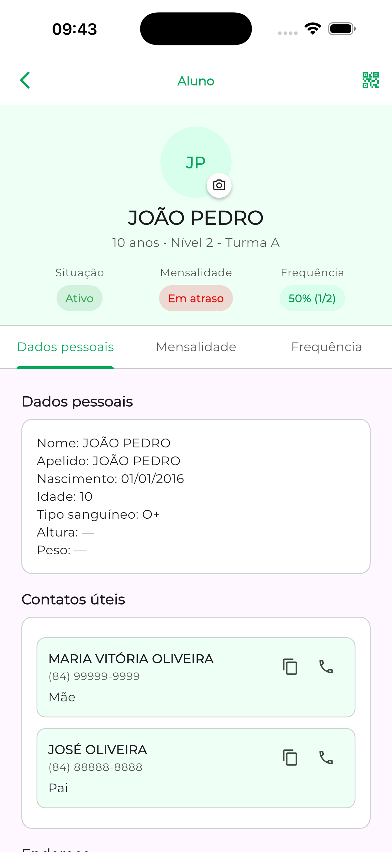 Esperança - Escola de Futebol screenshot 4